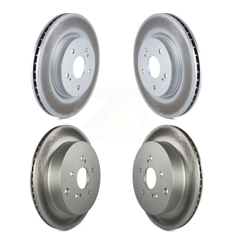 Front Rear Coated Disc Brake Rotors Kit For 2009-2013 Suzuki Grand Vitara KG-101042