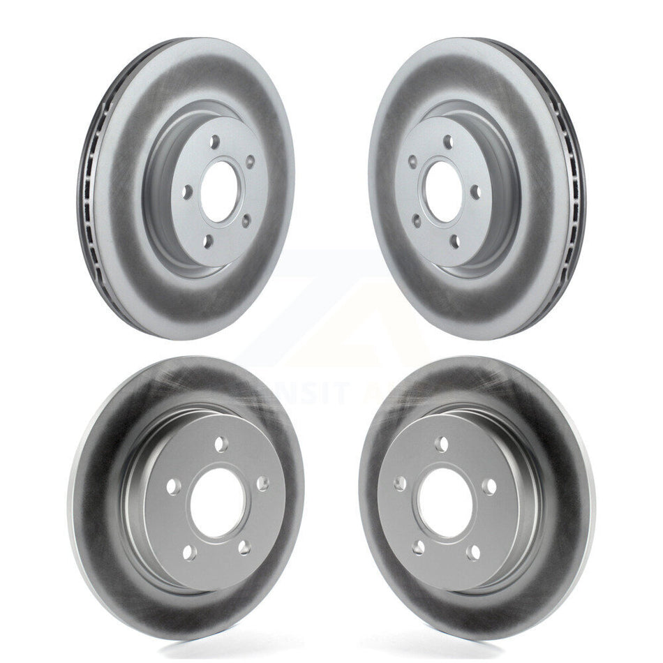 Front Rear Coated Disc Brake Rotors Kit For Ford Focus ST KG-101050