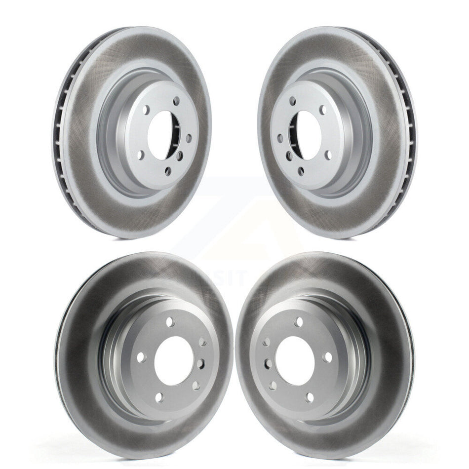 Front Rear Coated Disc Brake Rotors Kit For BMW 335i X1 xDrive 335xi 335d 335is KG-101092