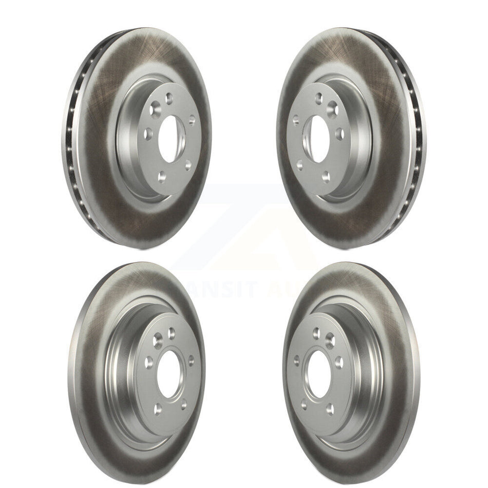 Front Rear Coated Disc Brake Rotors Kit For Volvo S60 V70 With 300mm Diameter Rotor KG-101112