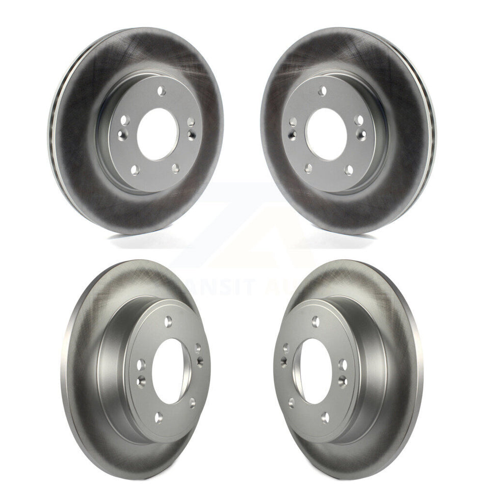 Front Rear Coated Disc Brake Rotors Kit For Hyundai Elantra Kia Soul Forte Veloster GT Kona Forte5 Coupe Koup Venue Seltos KG-101140