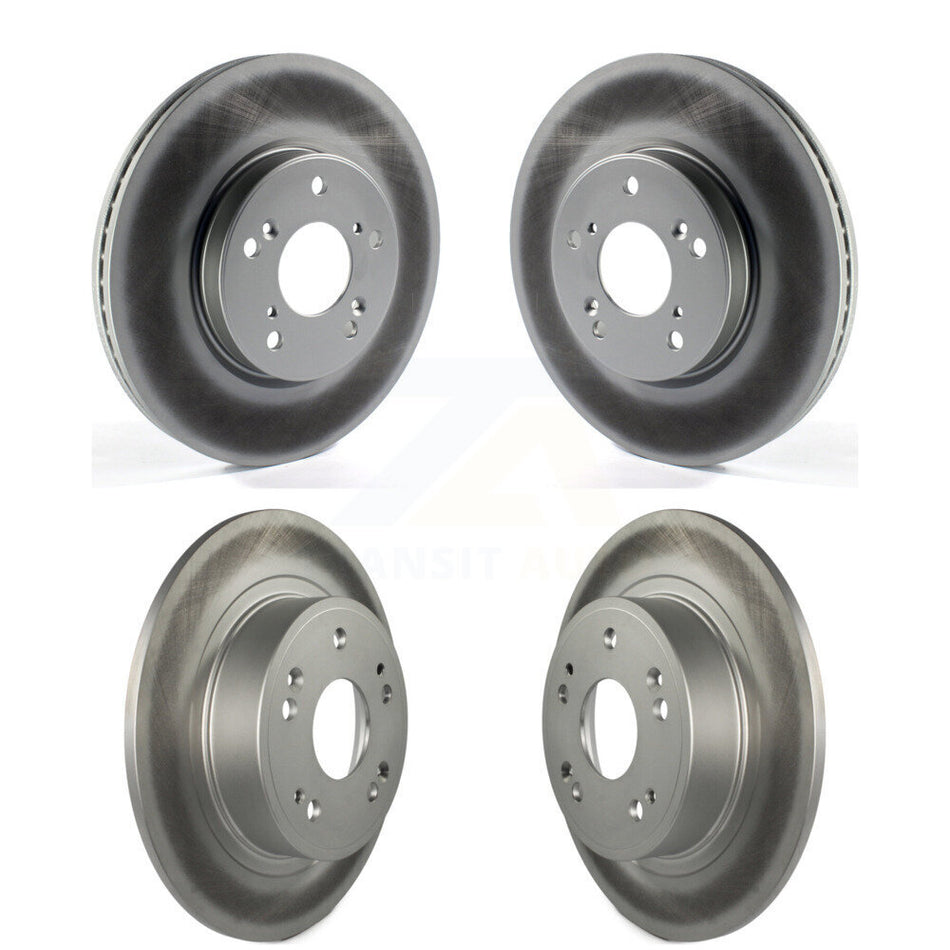Front Rear Coated Disc Brake Rotors Kit For Honda Accord HR-V KG-101167