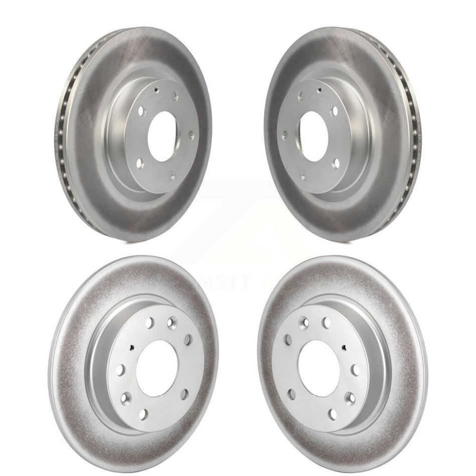Front Rear Coated Disc Brake Rotors Kit For Mazda 3 CX-3 Sport KG-101180