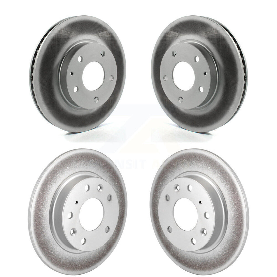 Front Rear Coated Disc Brake Rotors Kit For Mazda 3 CX-3 Sport KG-101183