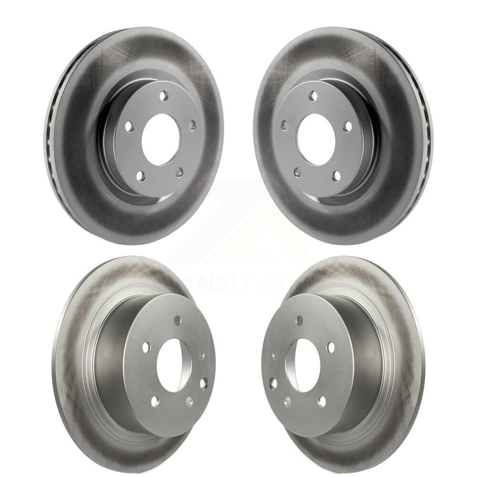 Front Rear Coated Disc Brake Rotors Kit For Nissan Altima KG-101191