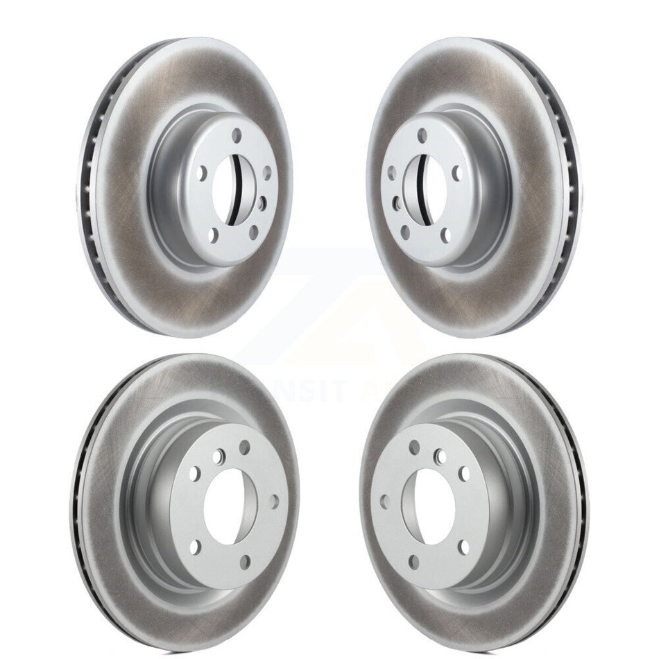 Front Rear Coated Disc Brake Rotors Kit For BMW 328i KG-101206