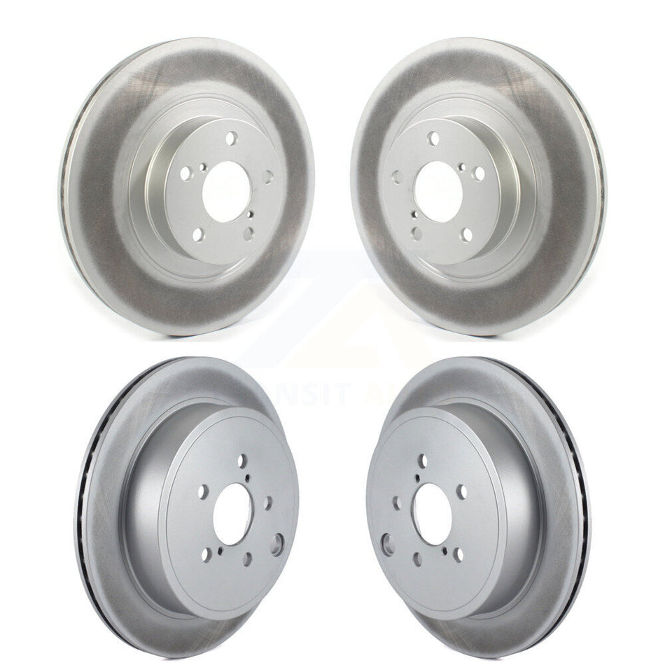 Front Rear Coated Disc Brake Rotors Kit For Toyota 86 Subaru BRZ KG-101254