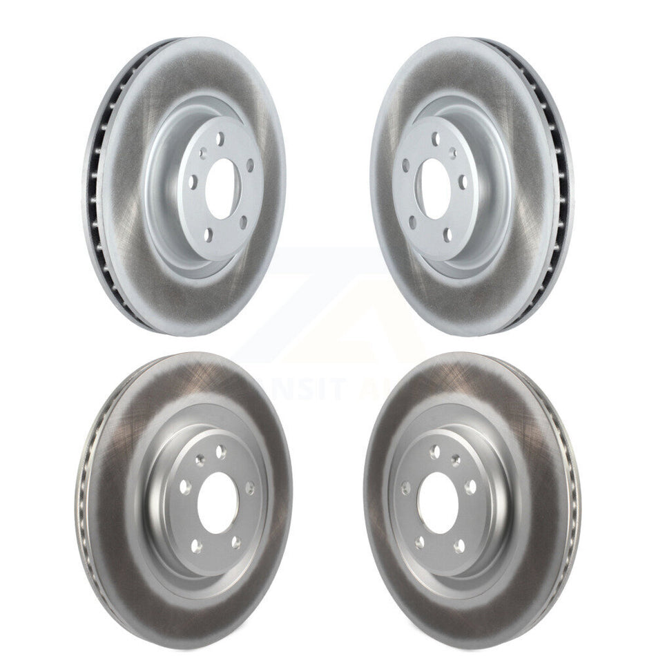 Front Rear Coated Disc Brake Rotors Kit For Audi Q5 A5 Quattro A4 A6 Sportback allroad KG-101290