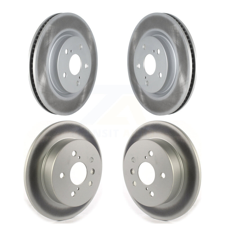Front Rear Coated Disc Brake Rotors Kit For Toyota Camry KG-101298