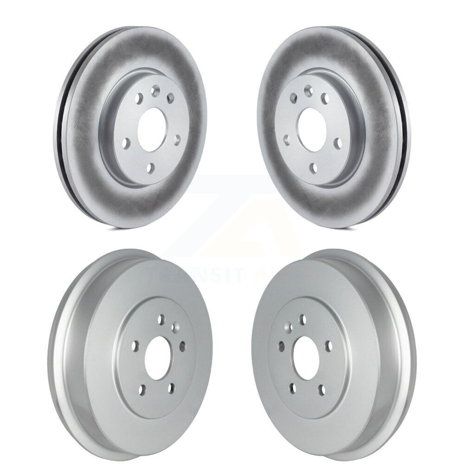 Front Rear Disc Brake Rotors Drums Kit For Chevrolet Cruze Limited KG-101494