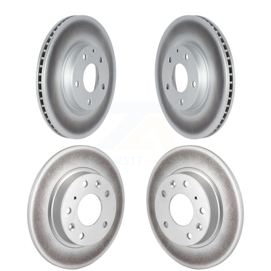 Front Rear Coated Disc Brake Rotors Kit For Mazda 3 CX-30 KG-101592