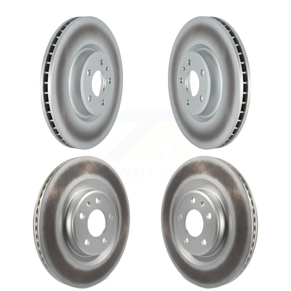 Front Rear Coated Disc Brake Rotors Kit For Audi SQ5 S5 S4 Sportback Q5 PHEV KG-101593
