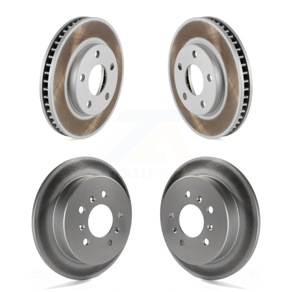 Front Rear Coated Disc Brake Rotors Kit For Buick Century Pontiac Grand Prix Chevrolet Venture Regal Oldsmobile Intrigue Montana Trans Sport KG-101735