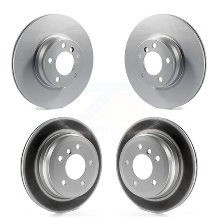 Front Rear Coated Disc Brake Rotors Kit For BMW 328i With 330mm Diameter Rotor KG-101769