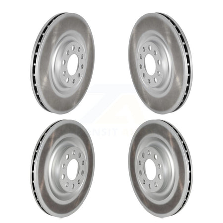 Front Rear Coated Disc Brake Rotors Kit For Alfa Romeo Stelvio Giulia KG-101778