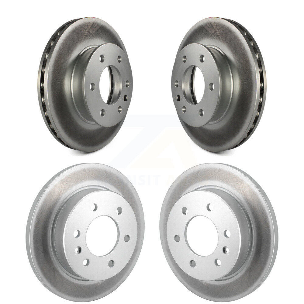 Front Rear Coat Disc Brake Rotor Kit For Mercedes-Benz Sprinter 2500 3500 4500 3500XD 1500 KG-101811