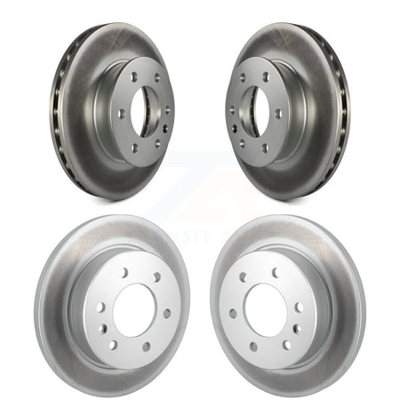 Front Rear Coat Disc Brake Rotor Kit For Mercedes-Benz Sprinter 2500 3500 4500 3500XD 1500 KG-101811
