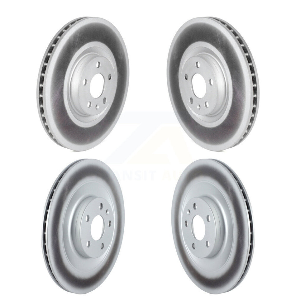 Front Rear Coated Disc Brake Rotors Kit For Volvo XC40 Recharge C40 KG-101815