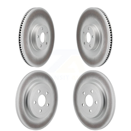 Front Rear Coated Disc Brake Rotors Kit For Ford Mustang Mach-E KG-101839