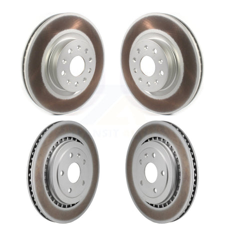 Front Rear Coated Disc Brake Rotors Kit For Chevrolet Camaro KG-101841