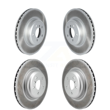 Front Rear Coated Disc Brake Rotors Kit For BMW 330i KG-101843