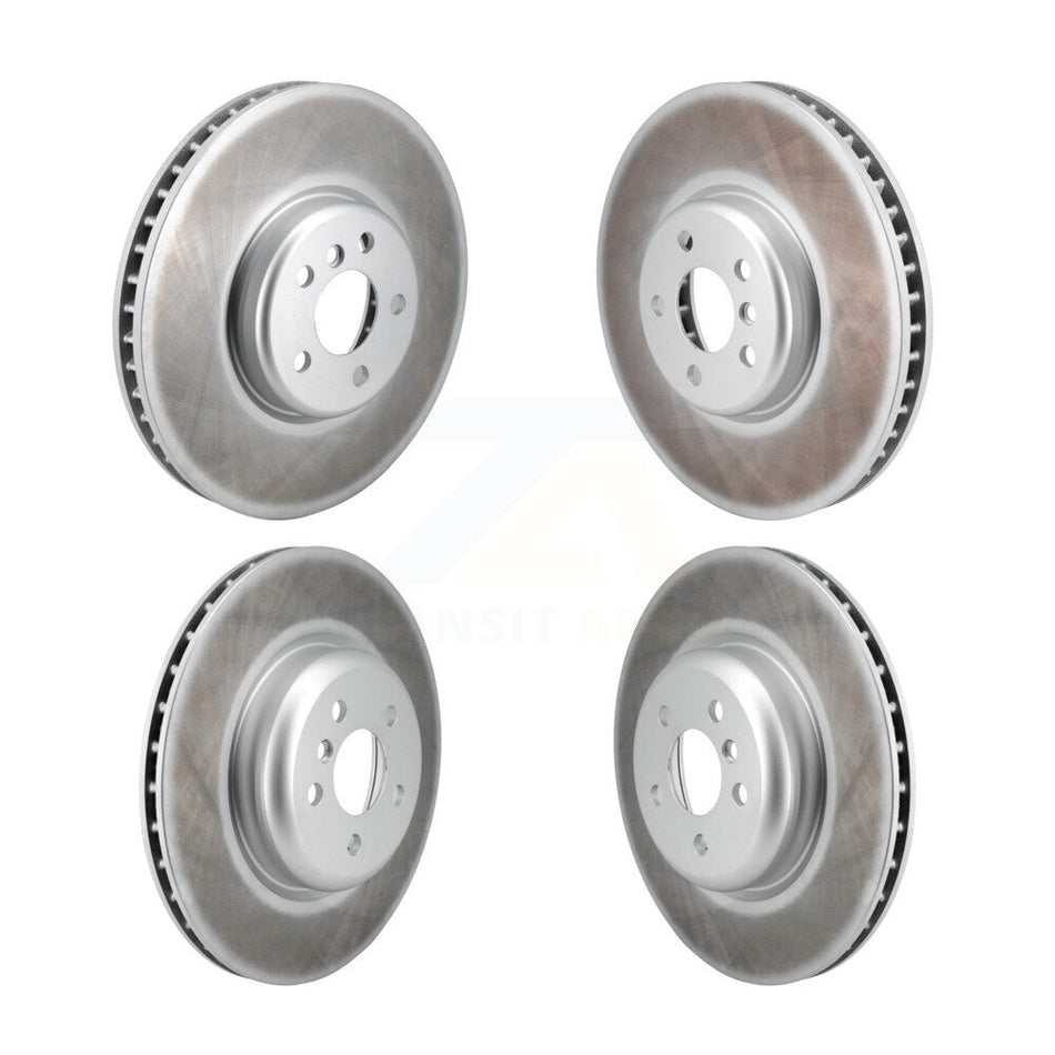 Front Rear Coated Disc Brake Rotor & Hub Kit For BMW 530e xDrive iX 640i Gran Turismo 330i KG-101871