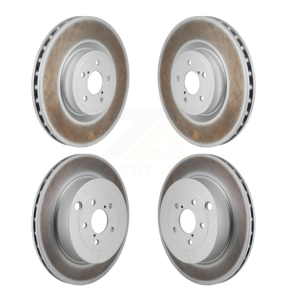Front Rear Coated Disc Brake Rotors Kit For Subaru BRZ Toyota 86 With Brembo Brakes KG-101878