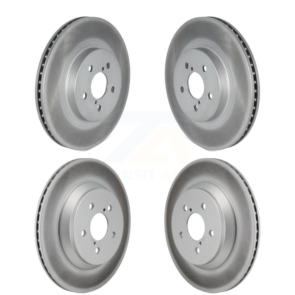 Front Rear Coat Brake Rotor Kit For 2021-2023 Subaru Crosstrek With Electric Parking KG-101882