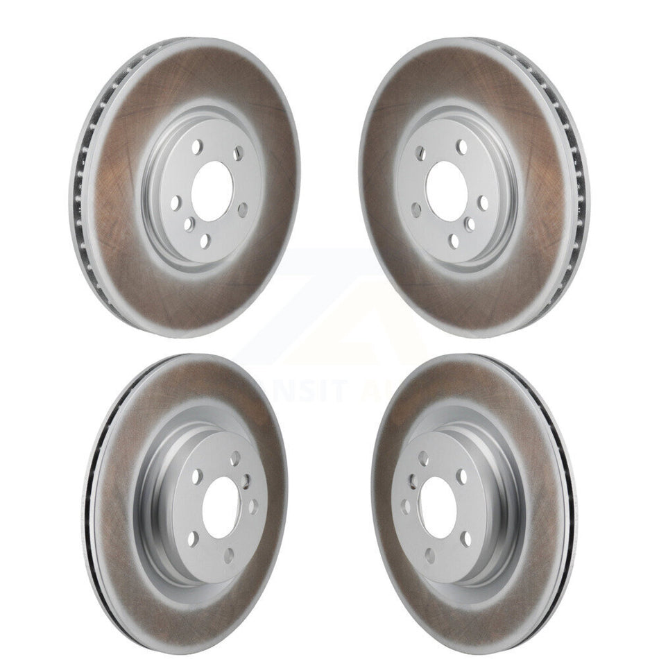 Front Rear Coated Brake Rotors Kit For 2020 Mini Cooper Countryman John Works ALL4 KG-101888