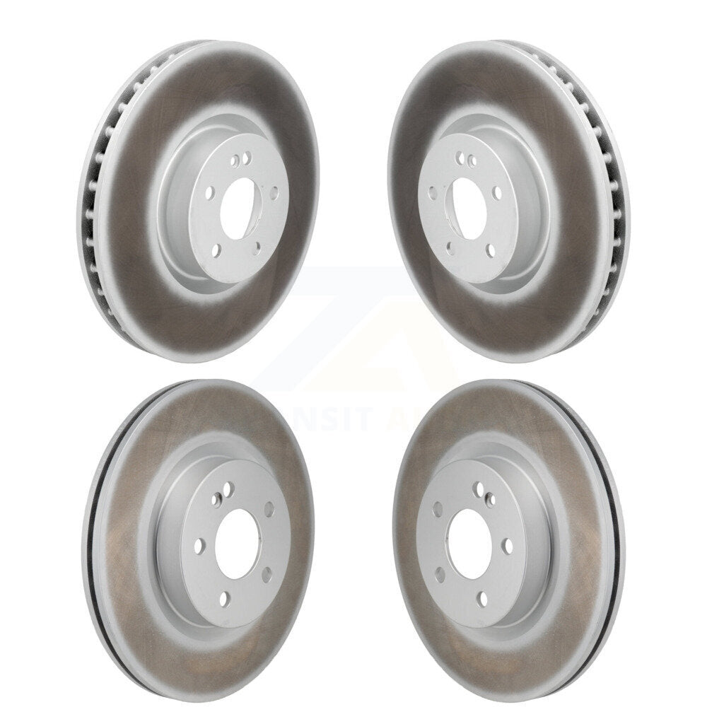 Front Rear Coated Disc Brake Rotor Kit For Mercedes-Benz GLC300 C43 AMG GLC43 C450 GLC350e KG-101892