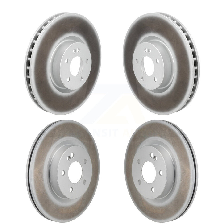 Front Rear Coated Disc Brake Rotor Kit For Mercedes-Benz GLC300 C43 AMG GLC43 C450 GLC350e KG-101892