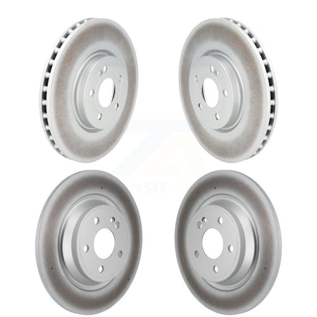Front Rear Coated Disc Brake Rotors Kit For Mercedes-Benz GLB250 GLA250 EQB 350 300 KG-101896