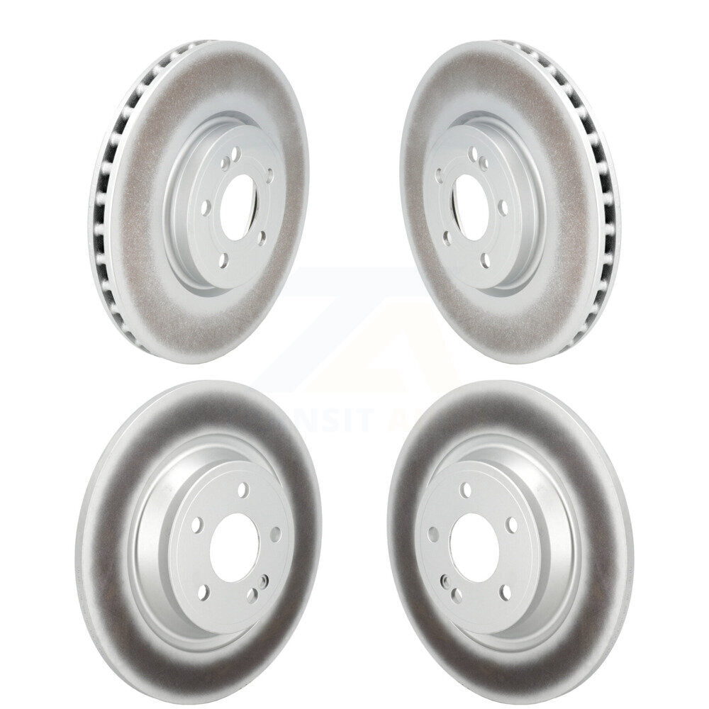 Front Rear Coated Disc Brake Rotors Kit For Mercedes-Benz GLB250 GLA250 EQB 350 300 KG-101898