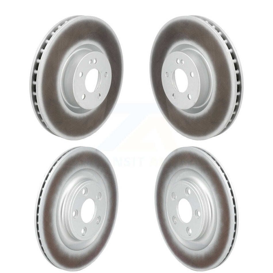 Front Rear Coated Disc Brake Rotors Kit For Mercedes-Benz E450 E400 E53 AMG CLS450 E43 KG-101903