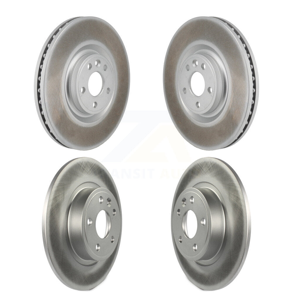Front Rear Coated Disc Brake Rotors Kit For Land Rover Discovery Sport Jaguar E-Pace KG-101920