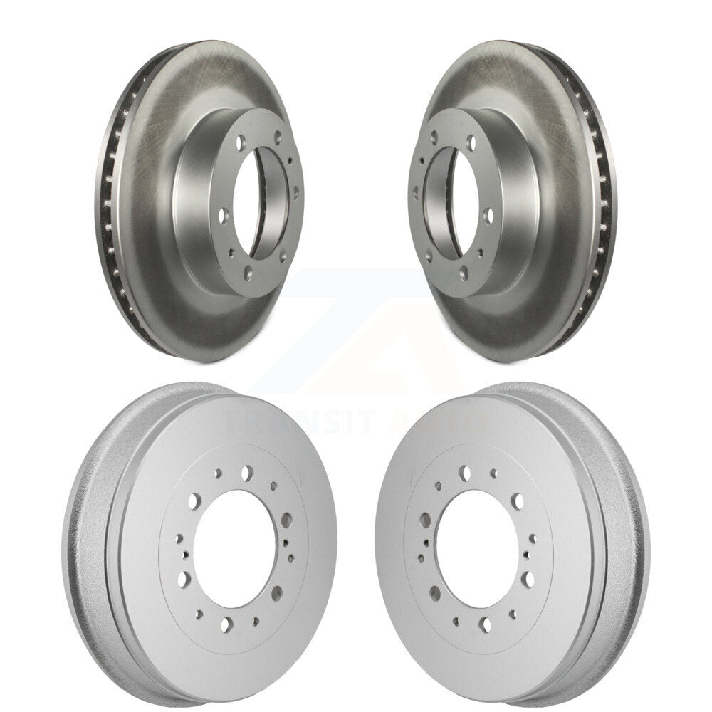 Front Rear Disc Brake Rotors Drums Kit For Toyota Tacoma KG-102036