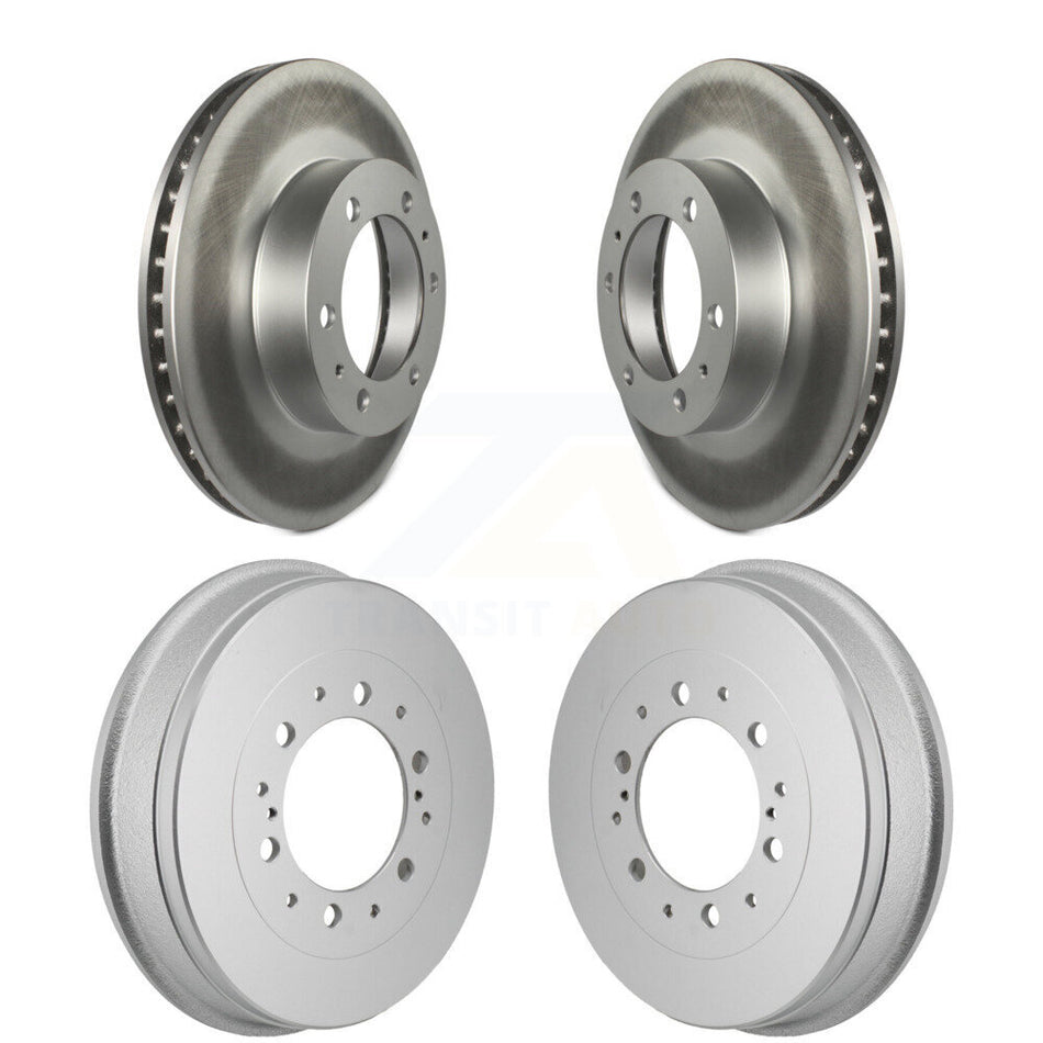 Front Rear Disc Brake Rotors Drums Kit For Toyota Tacoma KG-102036