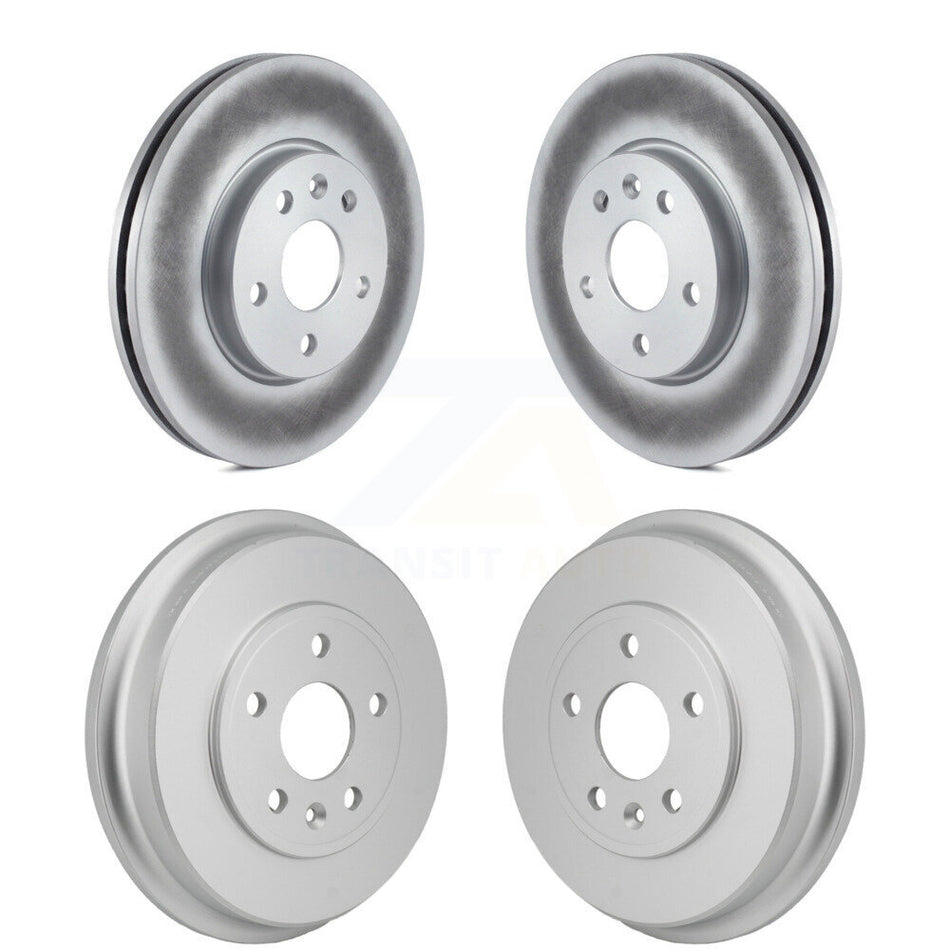 Front Rear Disc Brake Rotors Drums Kit For Chevrolet Sonic KG-102038