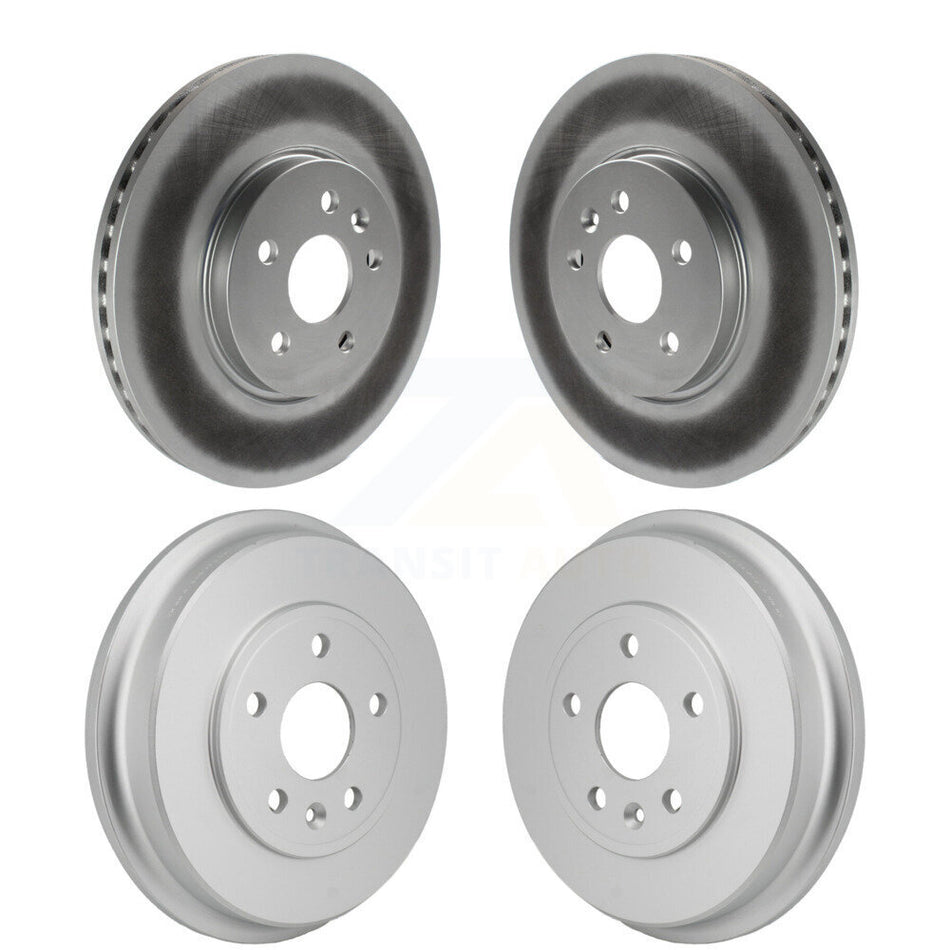 Front Rear Disc Brake Rotors Drums Kit For Chevrolet Trax Sonic KG-102039