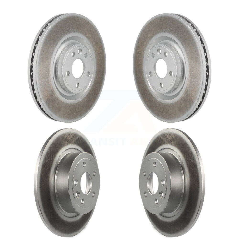 Front Rear Coated Disc Brake Rotors Kit For Land Rover Range Evoque KG-102073
