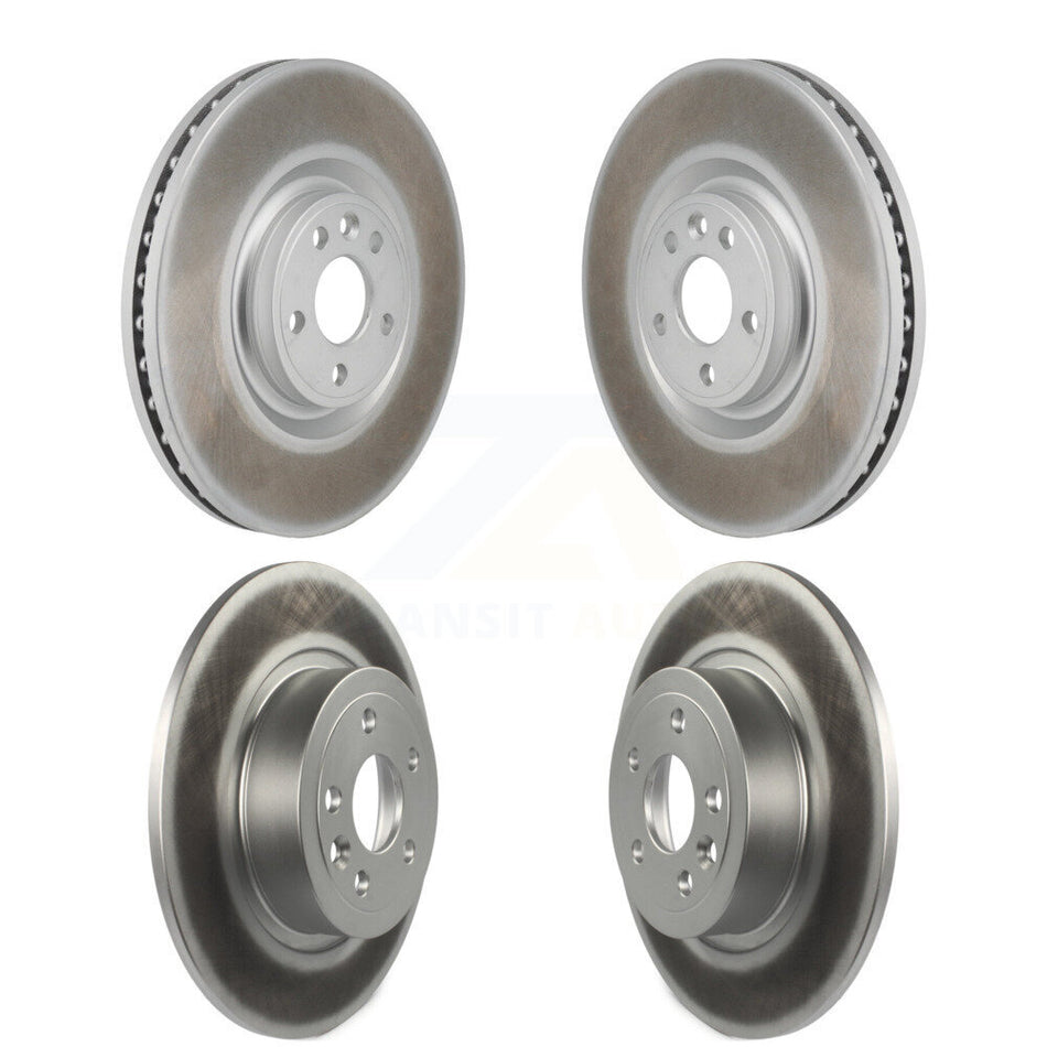 Front Rear Coated Disc Brake Rotors Kit For Land Rover Range Evoque KG-102073