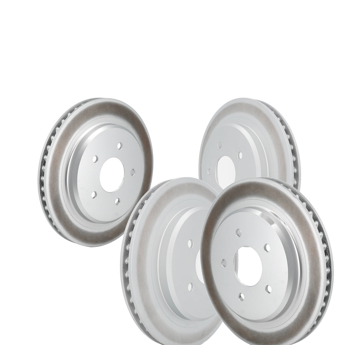 Rear Coated Disc Brake Rotors Kit For 1997-2004 Chevrolet Corvette KG-102078