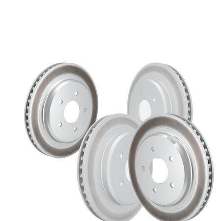 Rear Coated Disc Brake Rotors Kit For 1997-2004 Chevrolet Corvette KG-102078