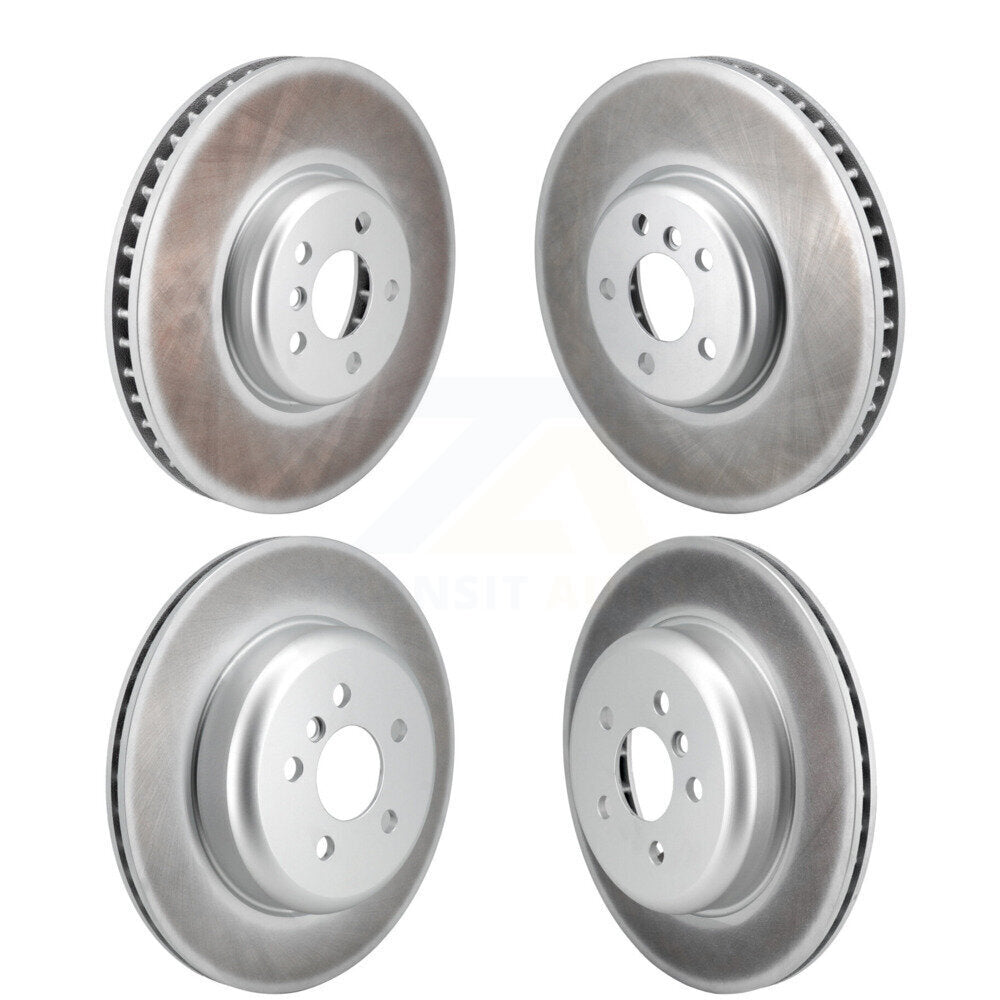 Front Rear Coated Disc Brake Rotors And Hub Assembly Kit For Toyota GR Supra KG-102082