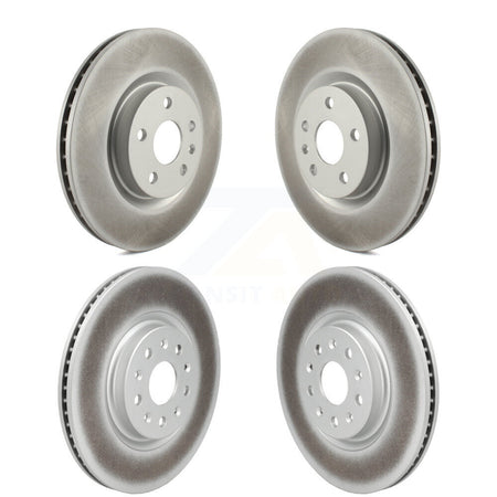 Front Rear Coated Disc Brake Rotors Kit For Chevrolet Corvette KG-102091