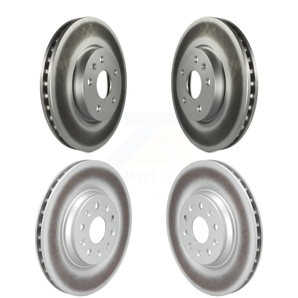 Front Rear Coated Disc Brake Rotors Kit For Chevrolet Corvette KG-102092