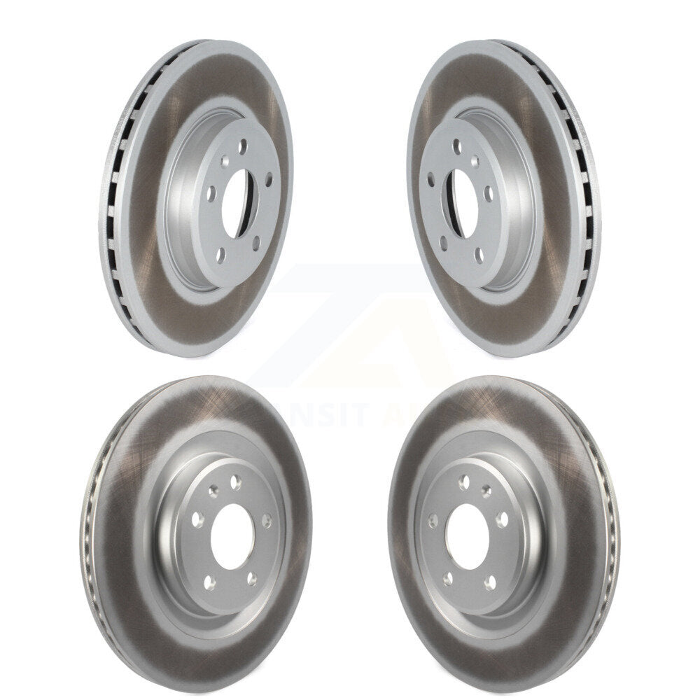 Front Rear Coated Disc Brake Rotors Kit For Audi A5 Sportback Quattro KG-102099