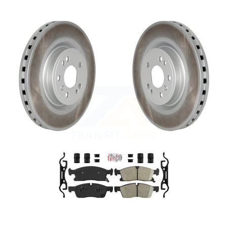 Front Coat Disc Brake Rotors Ceramic Pad Kit For Mercedes-Benz ML350 GLE350 ML250 GLE300d KGA-100017