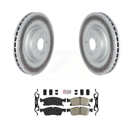 Front Coat Brake Rotors Ceramic Pad Kit For Mercedes-Benz ML350 GLE400 GLE350 ML400 ML250 KGA-100021
