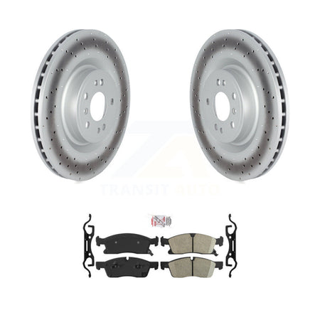 Front Coat Brake Rotors Ceramic Pad Kit For Mercedes-Benz ML350 GLE400 GLE350 ML400 ML250 KGA-100022